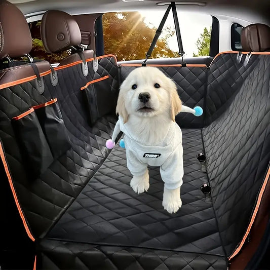 Heavy-Duty Dog Hammock - Back Seat Car Protector