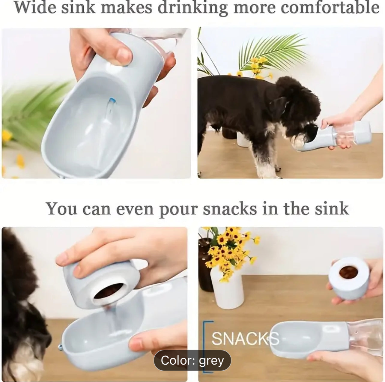 Portable Dog Water Bottle